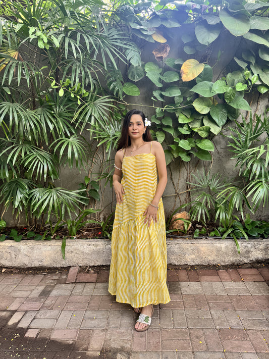 Butter Yellow Dress