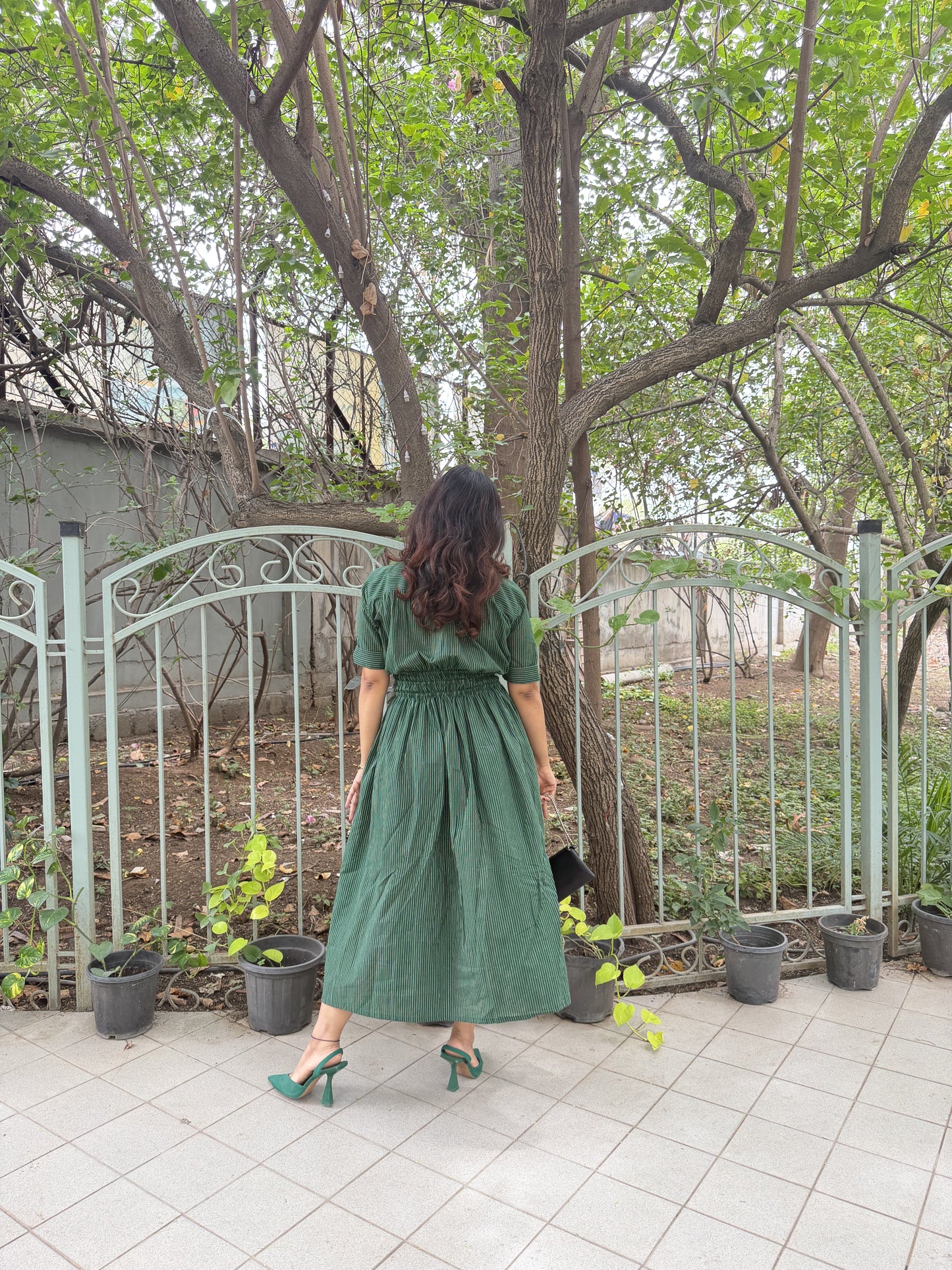 Emerald green Dress