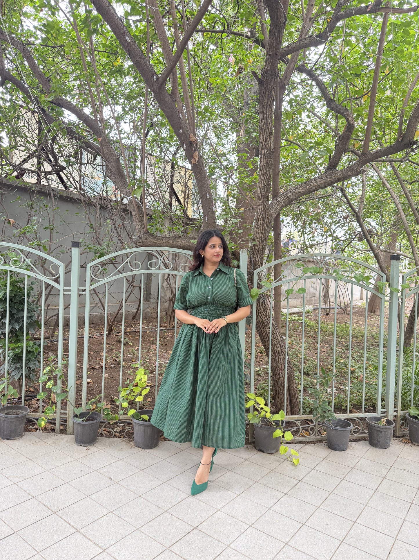 Emerald green Dress