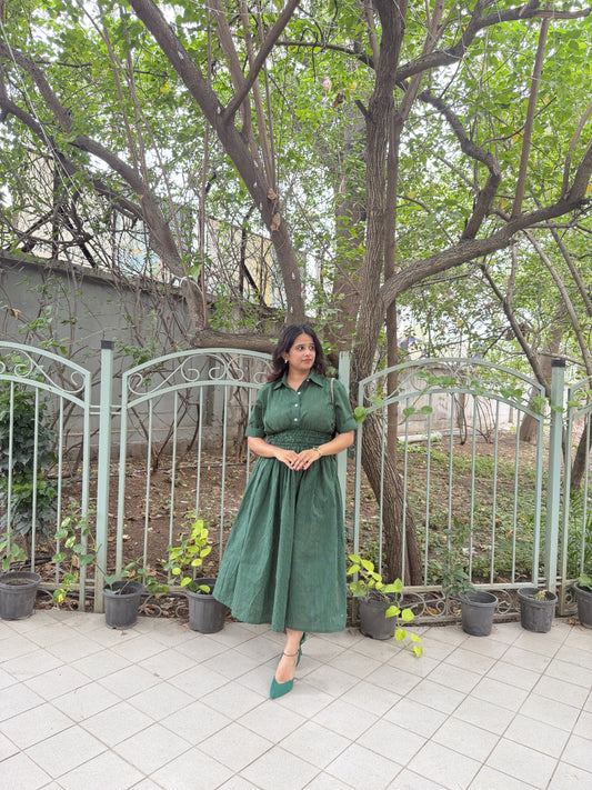 Emerald green Dress