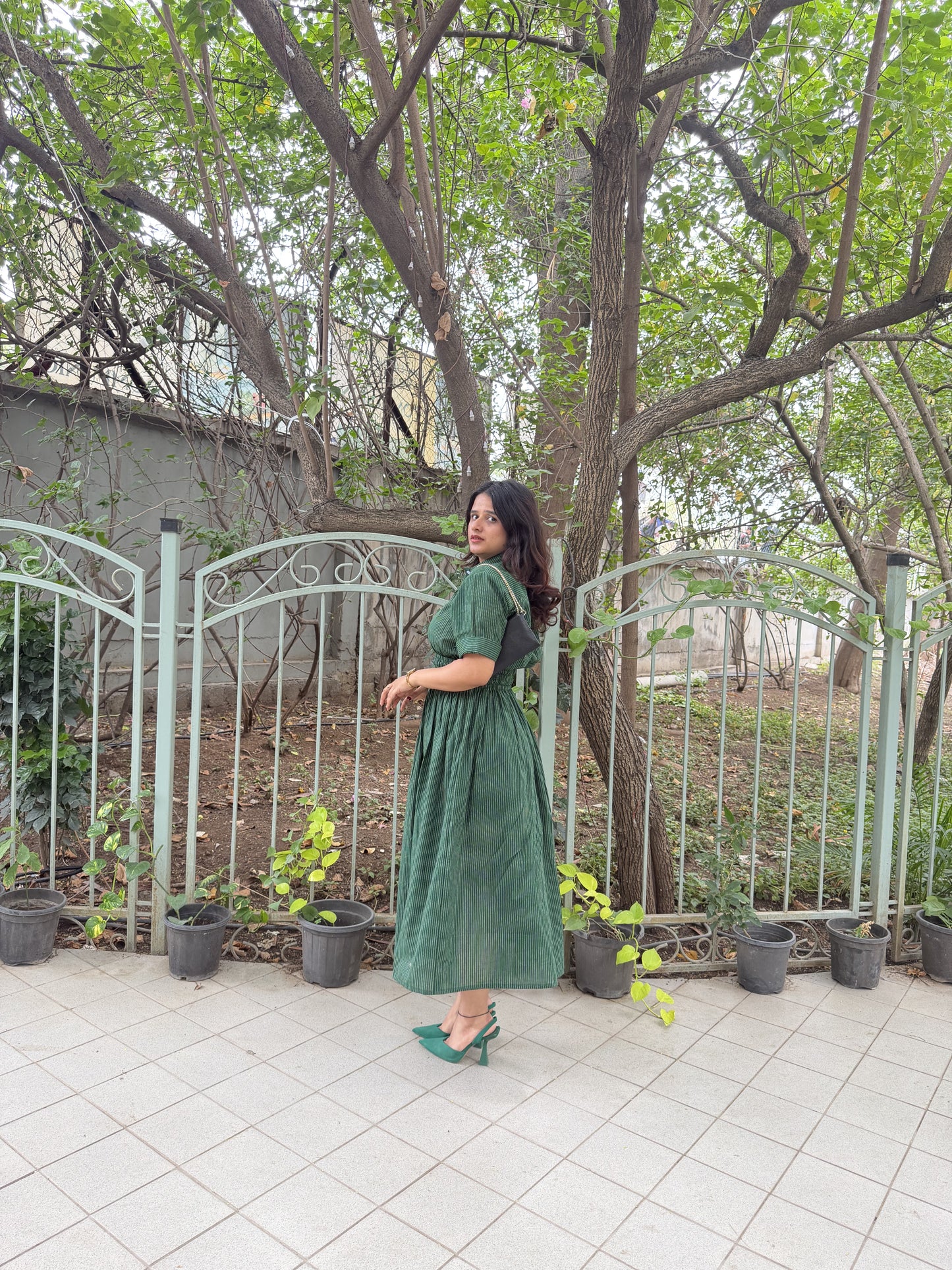 Emerald green Dress