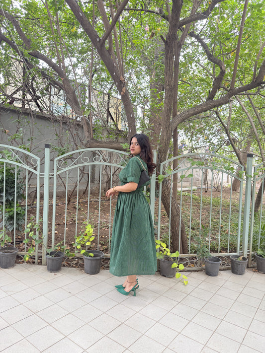 Emerald green Dress